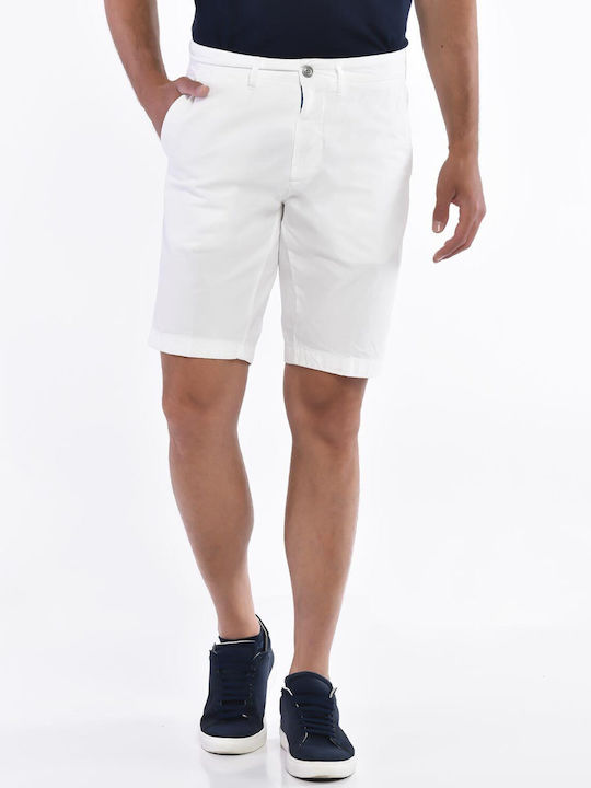 Chinos Bermuda modern fit Don Hering White