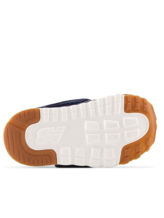 Kinder Sneakers mit Klettverschluss Marineblau