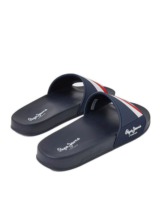 Men's Slides Blue