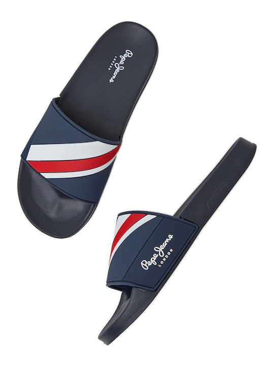 Men's Slides Blue