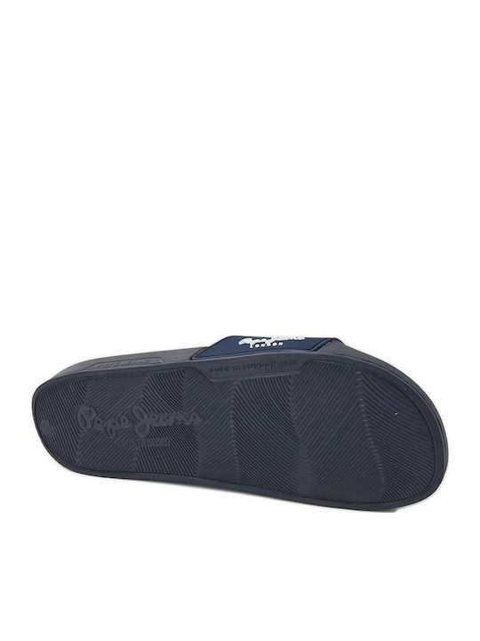 Men's Slides Blue