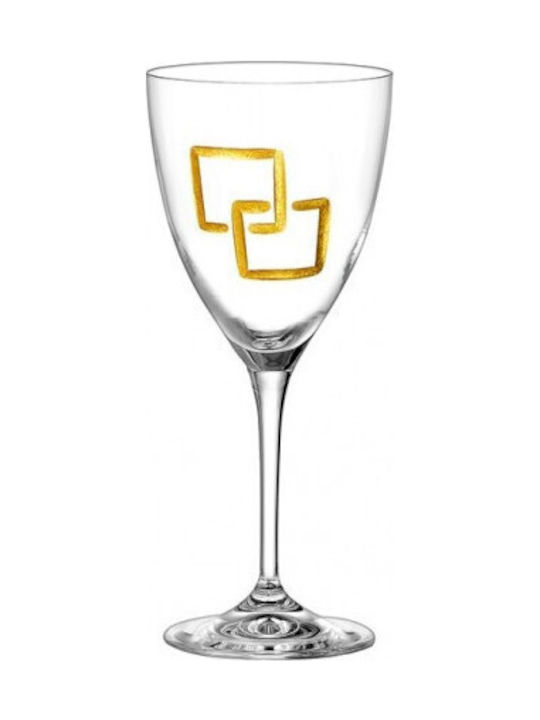 Capolavoro Wedding Carafe Set with Wine & Champagne Glasses made of Crystal 4pcs