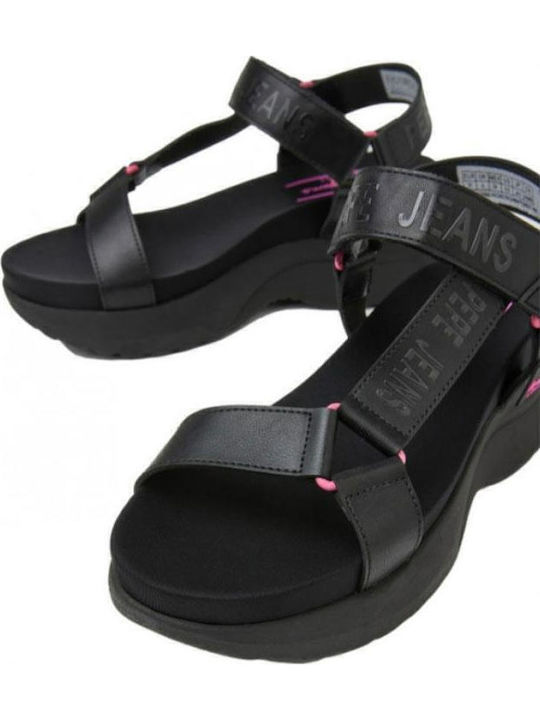Venus Ace Γυναικεία Σανδάλια Sporty Μαύρα