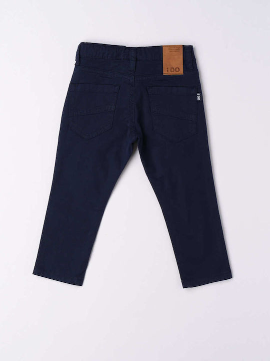 iDO Kids Fabric Trousers Navy Blue