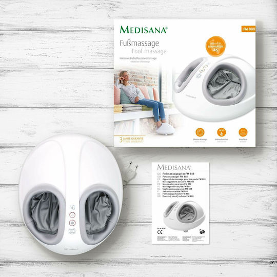Medisana Foot Massage Device FM 888 Massage Device Shiatsu for the Legs White
