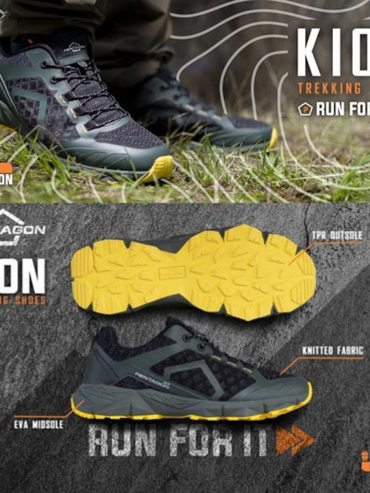 Pentagon Kion Trekking Men's Multicolour Hiking Shoes