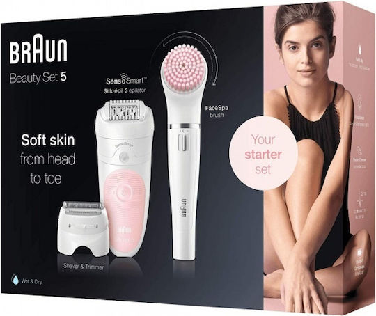 Braun Silk-épil 5 Hair Removal Set Pink
