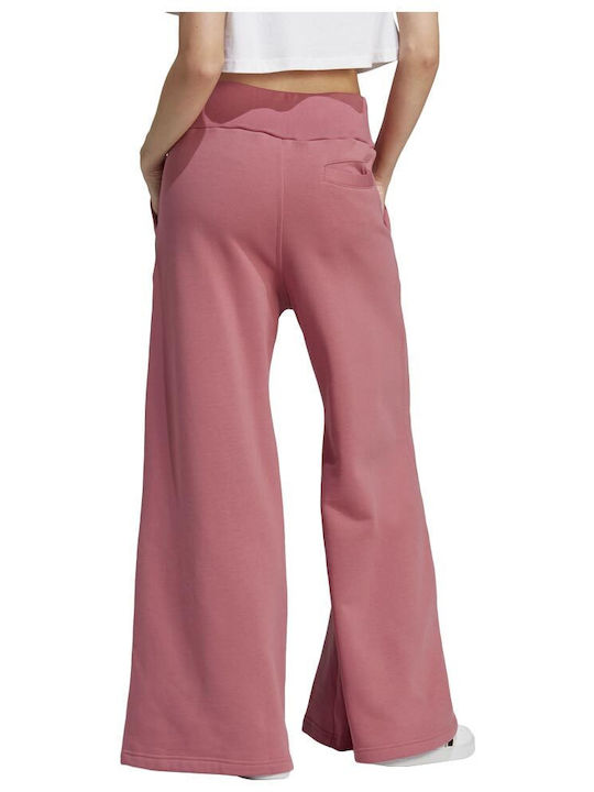 Adidas Παντελόνι Γυναικείας Φόρμας Ροζ