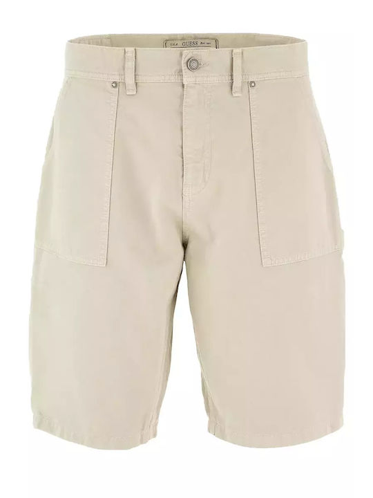 Herrenshorts Jeans Beige