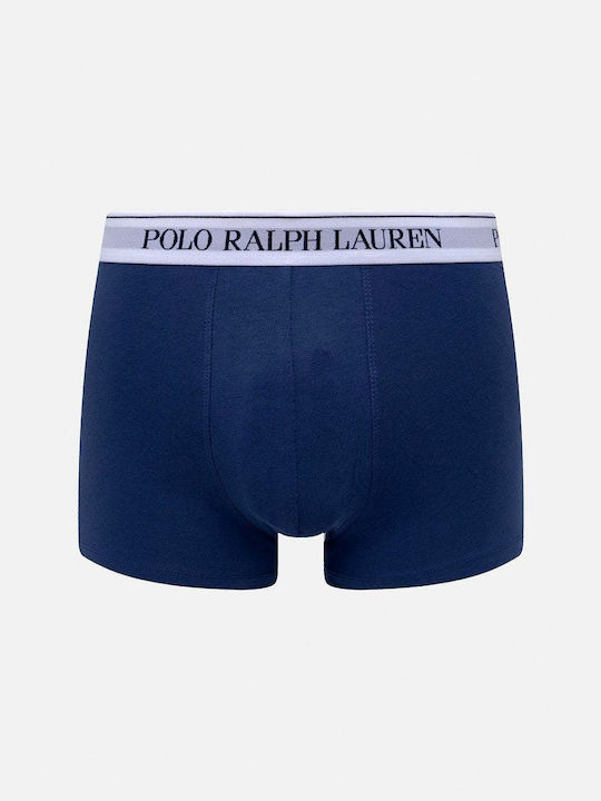 Ralph Lauren Men's Boxers Ciel/Navy Blue 3Pack