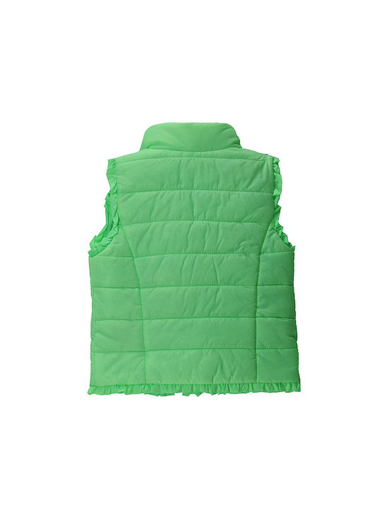 Original Marines Kids Quilted Jacket Sleeveless short Green