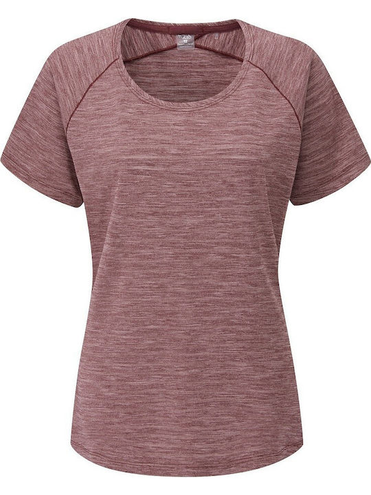 Women's Athletic T-shirt Purple