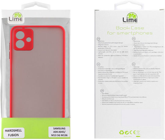 Lime Hardshell Fusion Back Cover Silicone / Plastic Galaxy A14 / A14 5G (Samsung A04, A045/M13, 5G M136)