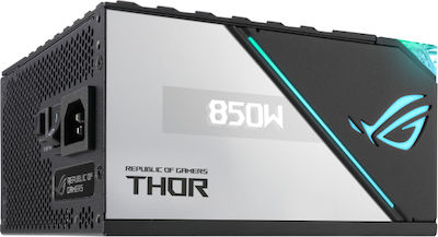 Asus ROG Thor Platinum II 850W Negru Sursă de Alimentare Calculator Complet modular 80 Plus Platinum