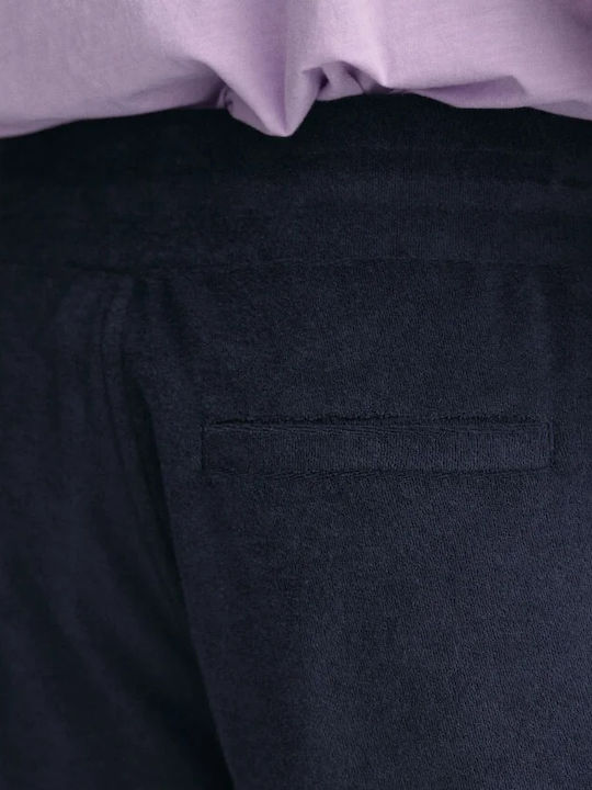 Terry Cloth Αθλητική Ανδρική Βερμούδα Evening Blue