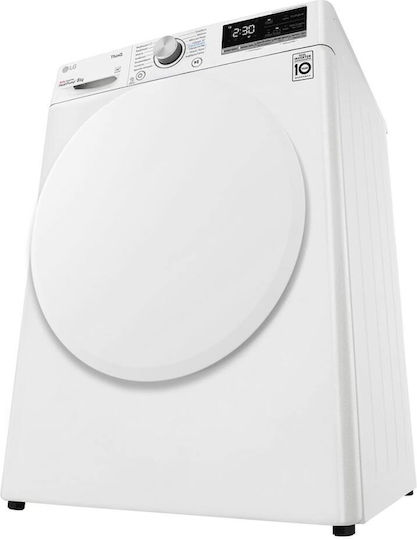 LG RH80V9AV0N Tumble Dryer 8kg with Heat Pump