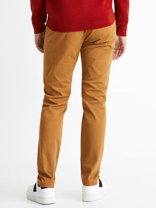 Celio Ctocharles Men's Trousers Caramel