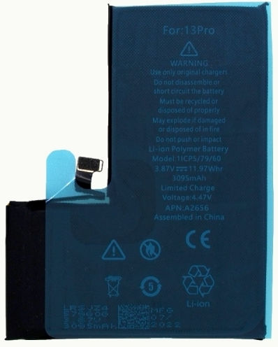 Compatible Replacement Battery 3095mAh for iPhone 13 Pro