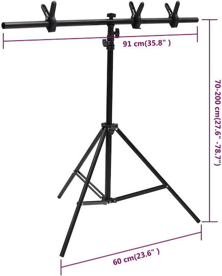 vidaXL Kit Φωτισμού με Τρίποδο