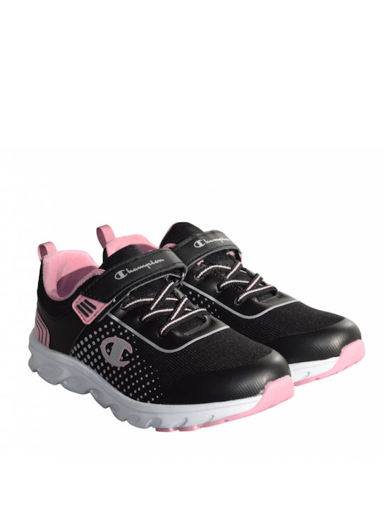 Kids Sneakers with Scratch Black
