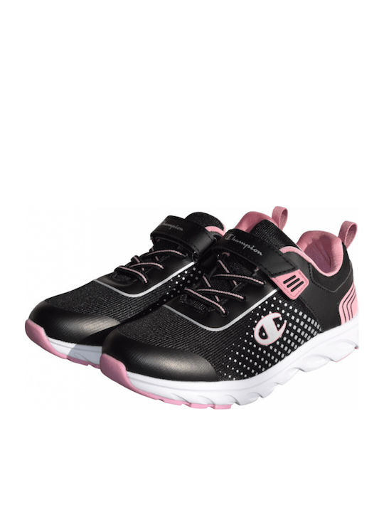 Kids Sneakers with Scratch Black