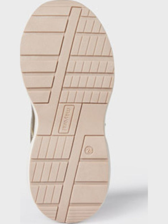 Running Kinder Sneakers mit Klettverschluss Gold