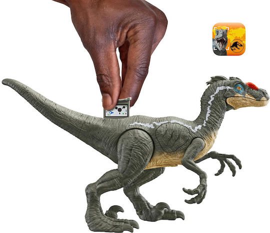 Action Figure Epic Attack Velociraptor Jurassic World Dinosaur for 4+ years old Years