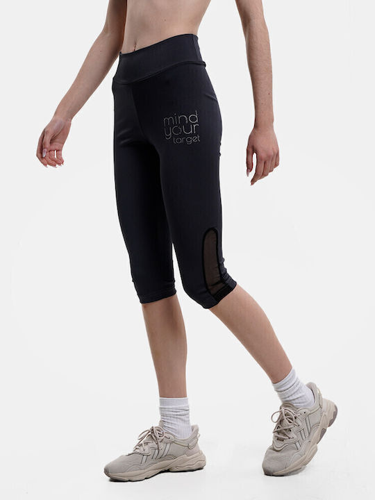 Women's Capri Training Legging Gray