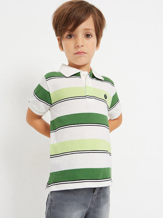 Mayoral Kids Polo Short Sleeve Green