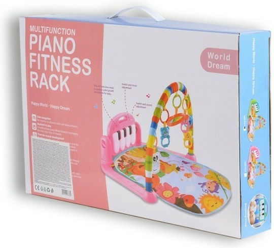 Moni Fitness Girl Activity Gym with Music for 6+ Months