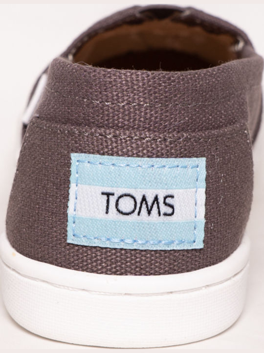 Kids Espradrilles Slip-On Gray Alpargata