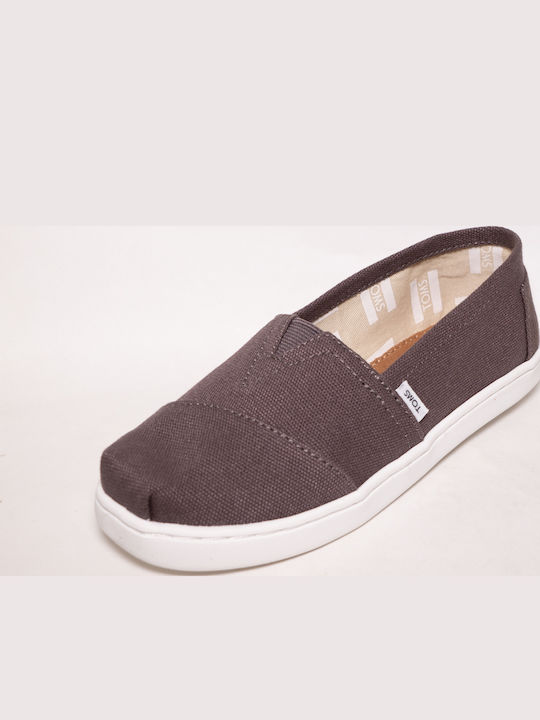 Kids Espradrilles Slip-On Gray Alpargata