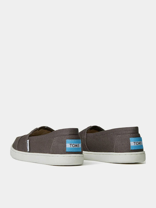 Kids Espradrilles Slip-On Gray Alpargata