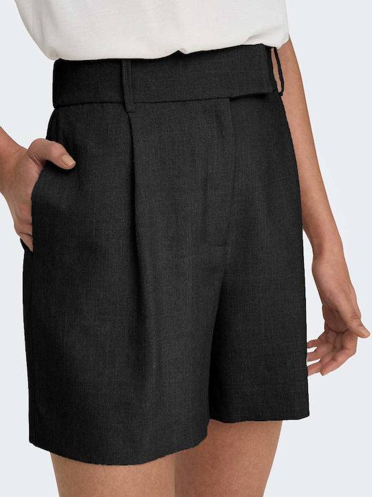 Women's High-waisted Shorts Black