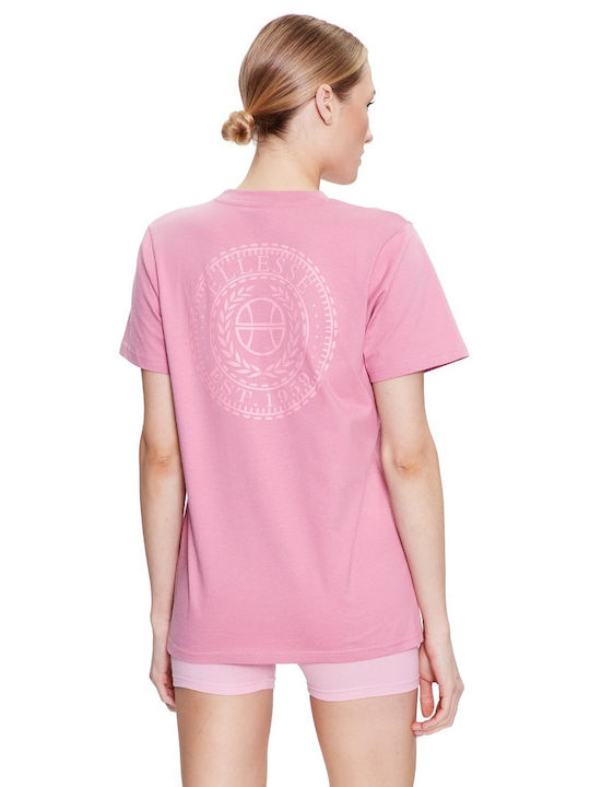 Ellesse SGR17945 Women's Athletic T-shirt Pink SGR17945-814