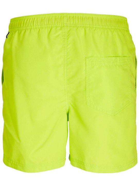 Jack & Jones Bărbați Înot Șorturi Acid Lime