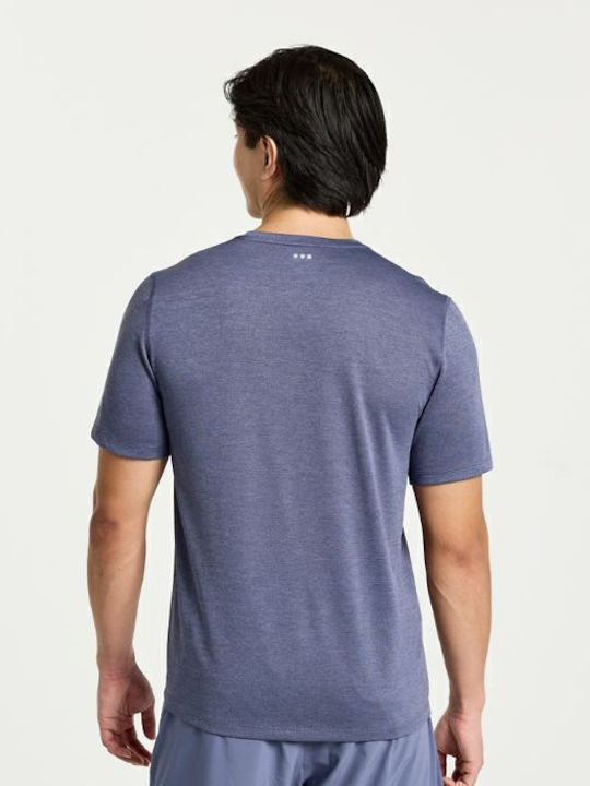 Saucony Stopwatch T-shirt Blue