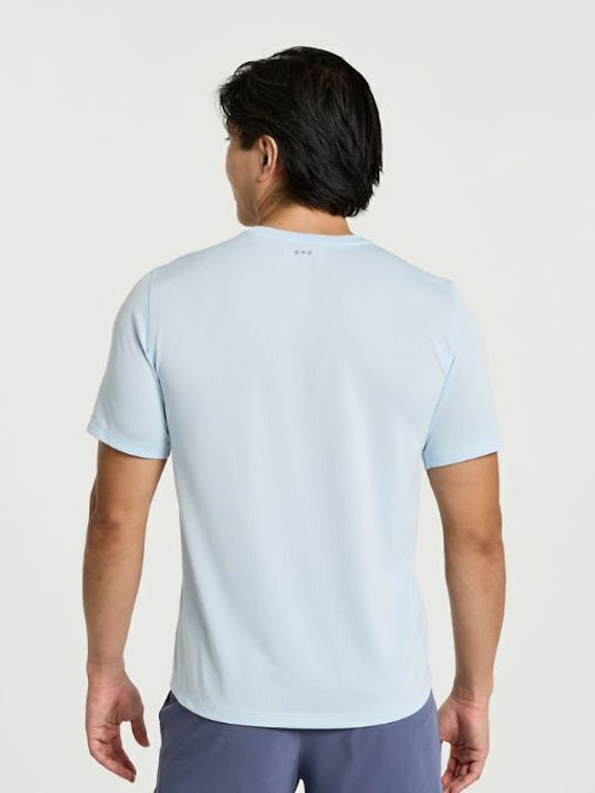 Saucony Stopwatch T-shirt Light Blue