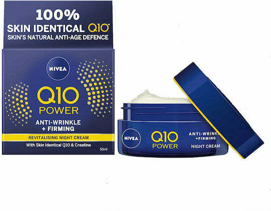 Nivea Q10 Power Anti-Falten Extra Nourish 24h Creme Gesicht Nacht 50ml