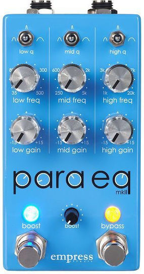 Empress Effects ParaEQ MKII Pedals Equalizer Booster Electric Guitar