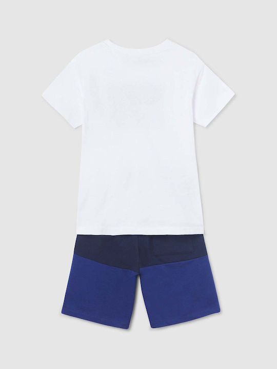 Mayoral Kids Set with Shorts Summer 2pcs White