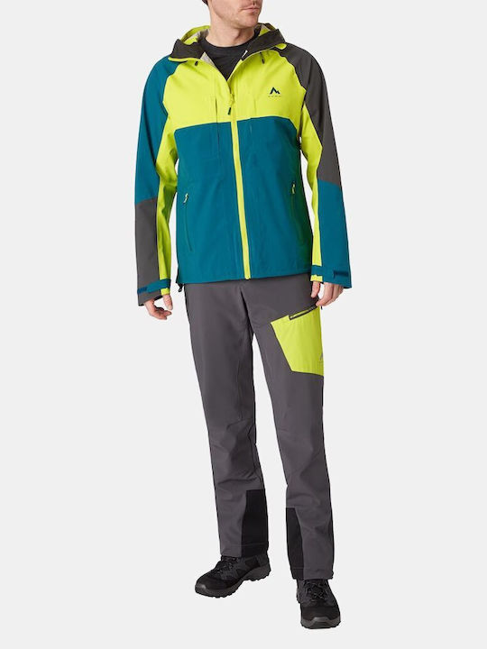 Rinno Jachetă Impermeabilă Blue / Lime