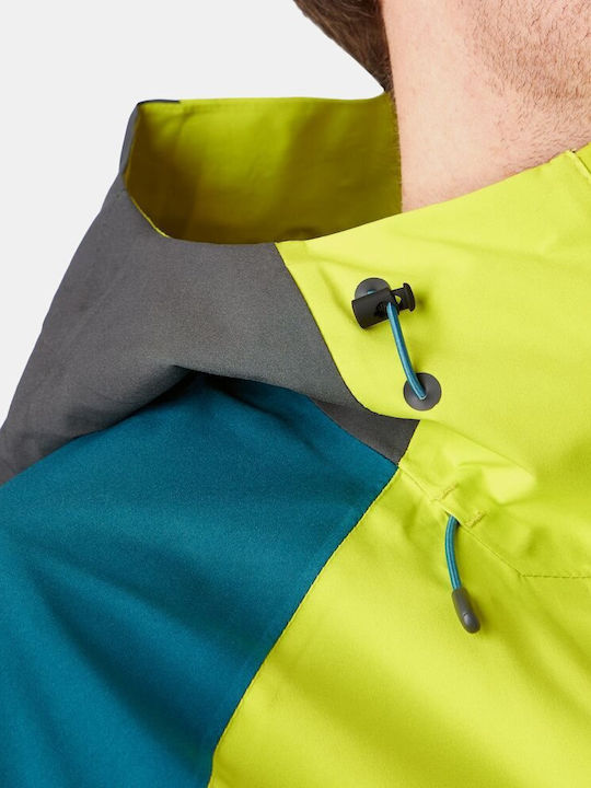 Rinno Jachetă Impermeabilă Blue / Lime