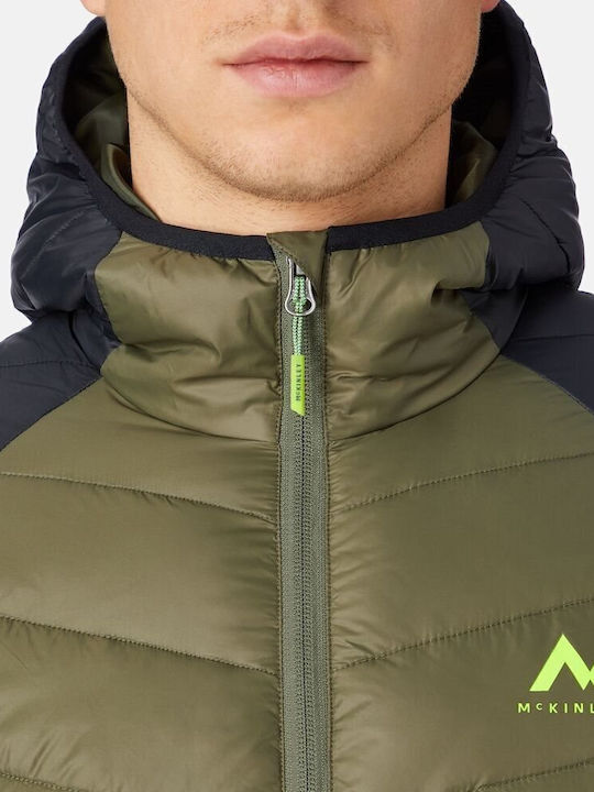 Joris Winter Jacke Puffer Khaki
