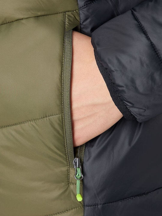 Joris Winter Jacke Puffer Khaki