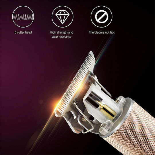Andowl Rechargeable Hair Clipper Rose Gold Q-LF10