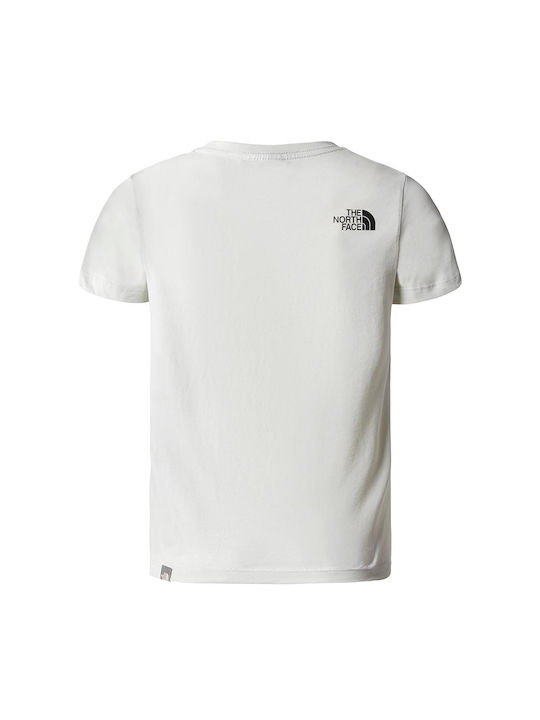 The North Face Kids Blouse Short Sleeve White Simple Dome