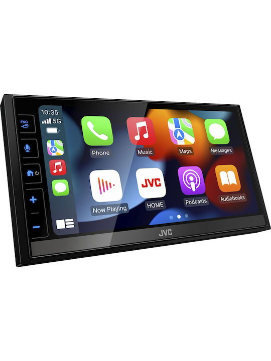 JVC Sistem Audio Auto 2DIN (Bluetooth/USB/WiFi/GPS/Apple-Carplay/Android-Auto) cu Ecran Tactil 6.8"
