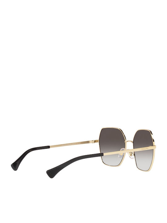 Ralph Lauren Women's Sunglasses with Gold Metal Frame and Gray Gradient Lens PH4138 944384
