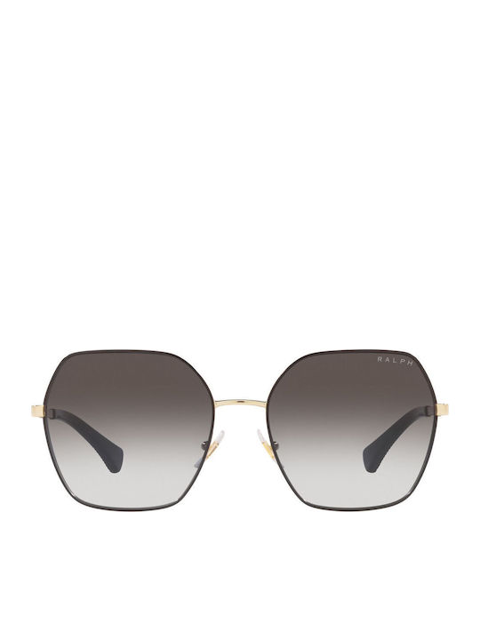 Ralph Lauren Women's Sunglasses with Gold Metal Frame and Gray Gradient Lens PH4138 944384